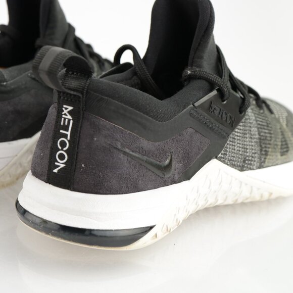 Nike Womens Metcon Flyknit Running Shoes Size 8.5 Black Trainer Crossfit Sneaker - Picture 3 of 13